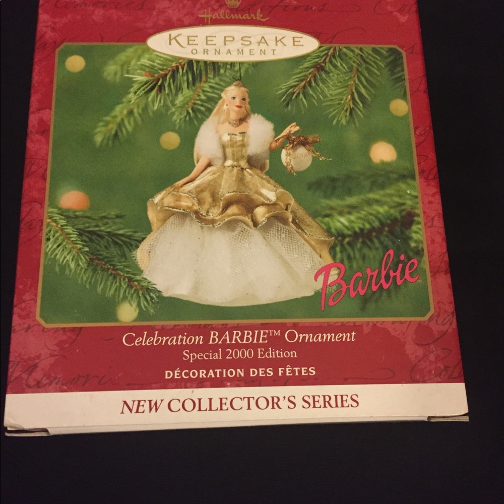 Holiday Barbie Hallmark Ornament dated 2000